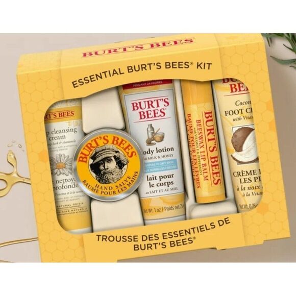 Burt’s Bees Essential 5 PCS Gift Set - Picture 1 of 4